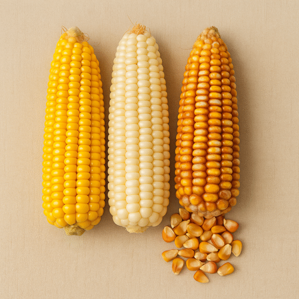 Export-grade yellow and white maize corn varieties – suitable for human consumption, animal feed, and industrial use, sourced from India